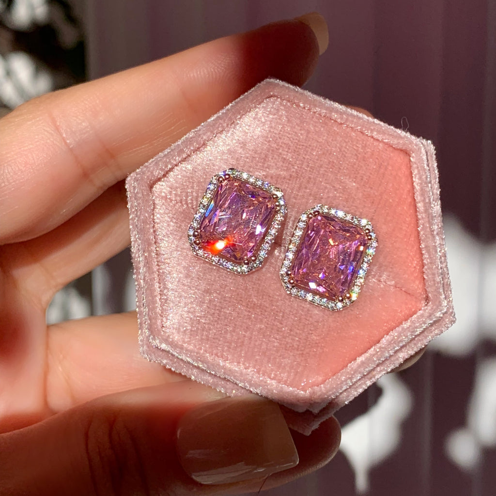 Pink Luxury Earrings 