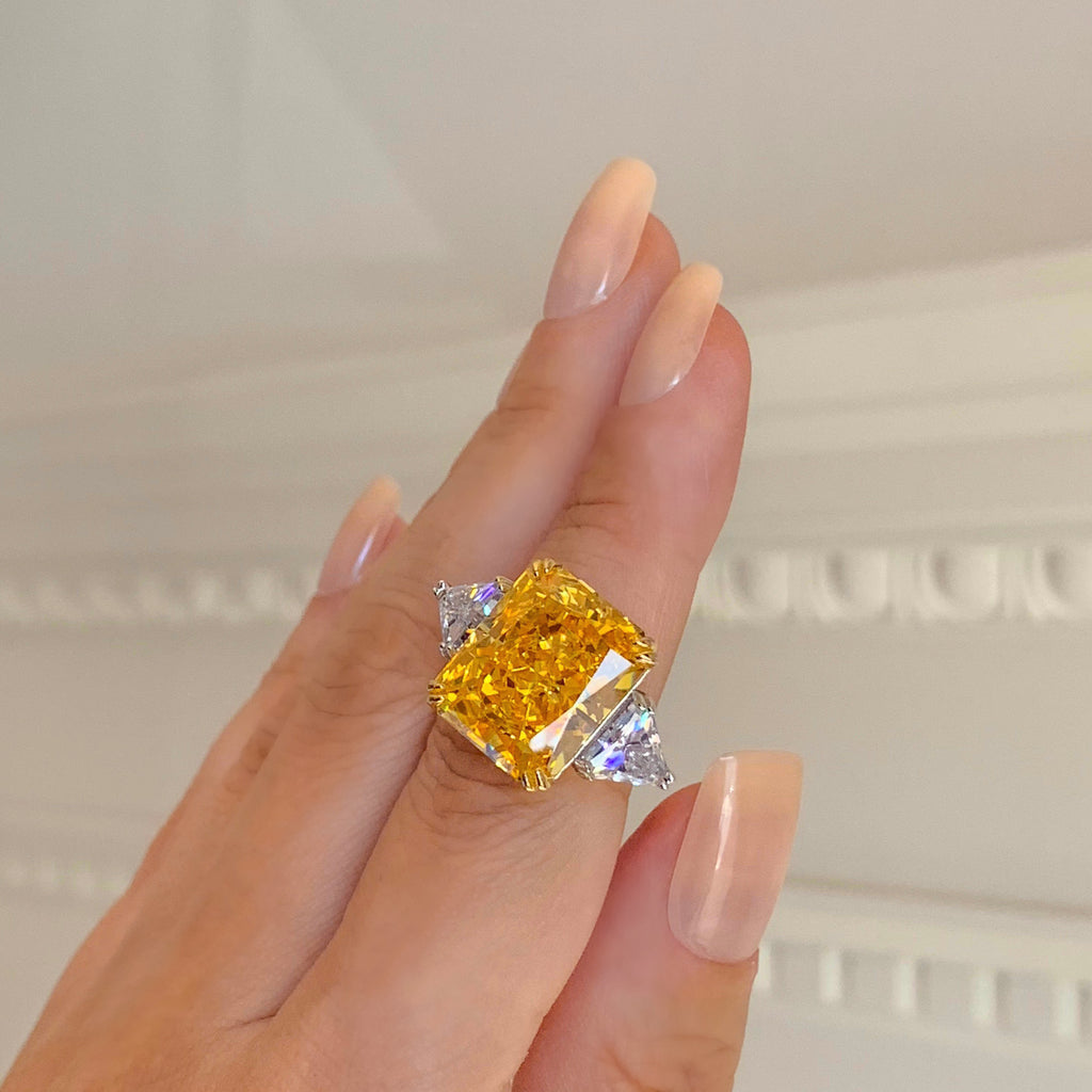 jennifer lopez yellow diamond engagement ring dupe